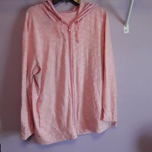 Pink zip up jacket